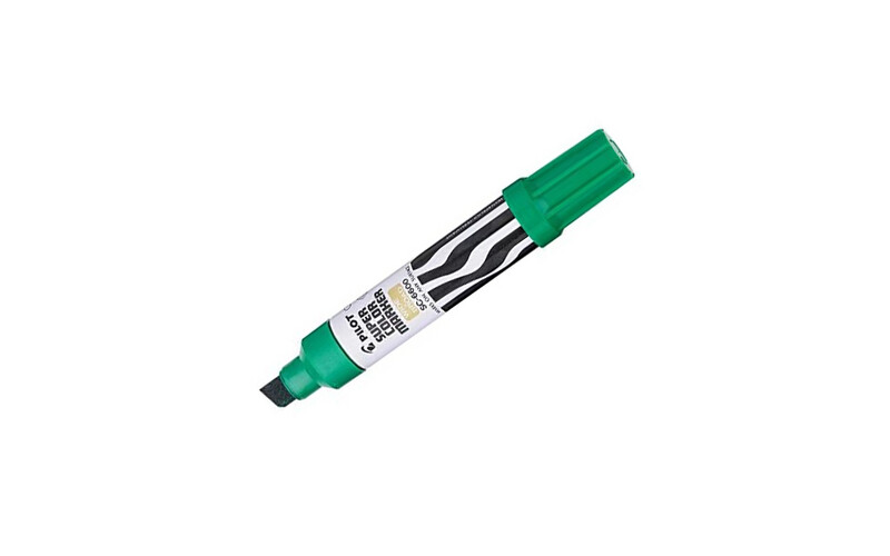Pilot - Super Color Marker - Chisel Tip - Green