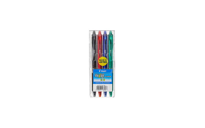 Pilot - Frixion Clicker - 4 Pens