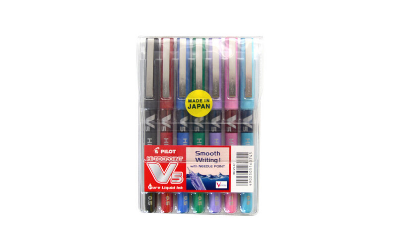 Pilot - HiTech Point V5 - 0.5mm - 7 Colors