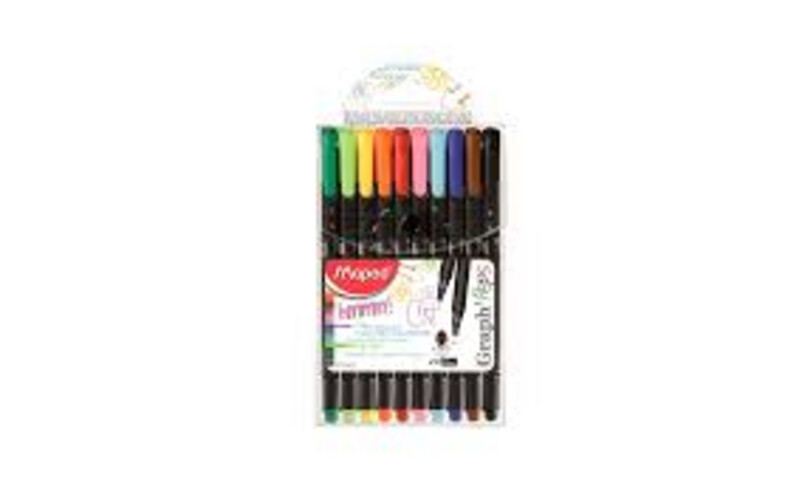 Maped - Peps Graph - 10 Colors