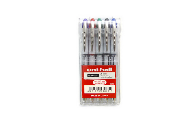 Uni-Ball - Vision Elite - 0.8 mm - 5 Colors