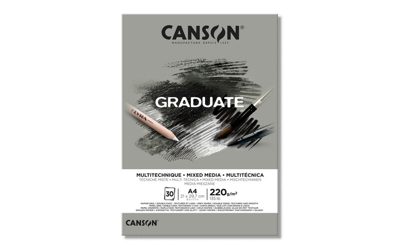 Canson - Graduate - Gray - A4