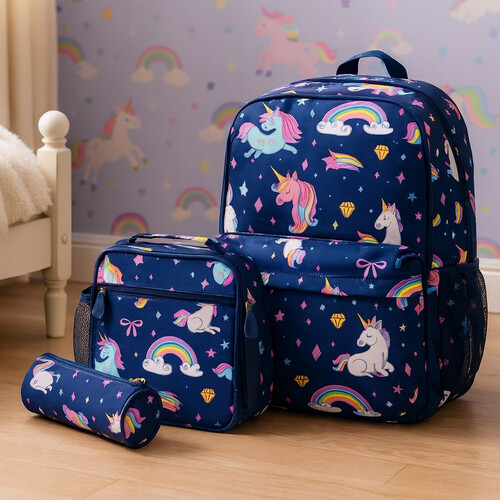 Uni-Corn Backpack – 3 pieces