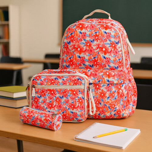 Floral Bag - 3 pieces