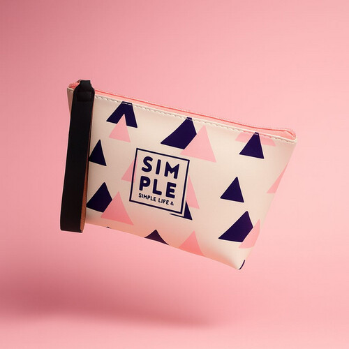 Leather Case - Triangles