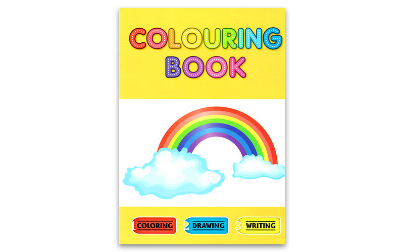 كتاب تلوين الاشكال المتنوعة - تلوين + رسم + كتابة