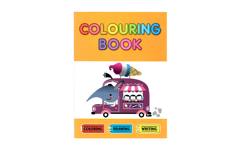كتاب تلوين وسائل النقل - تلوين + رسم + كتابة