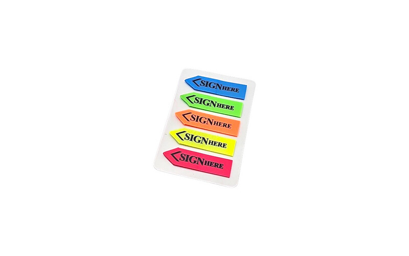 Sign Here Sticky Note - 100 Sheets - 4.5 X 1.2 cm