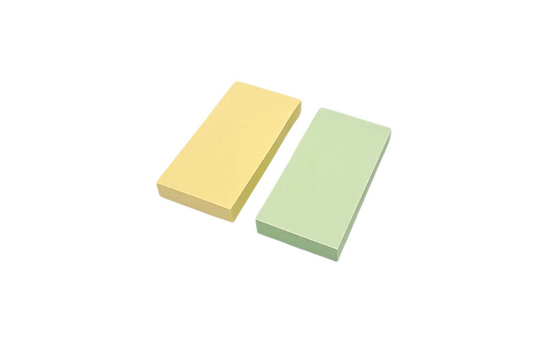 Stick Note - 200 Sheets - 7.5 X 3.8 cm - Yellow And Green