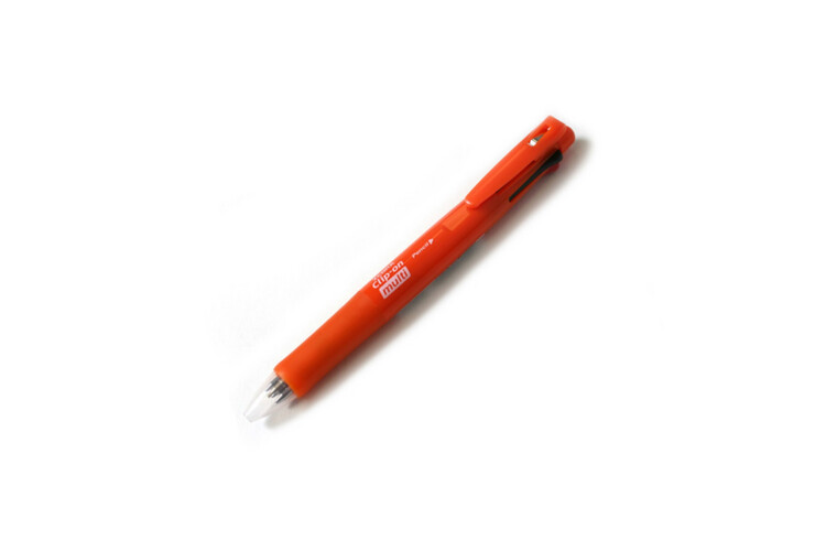 Multi colours + pencil Zebra Pen - Orange