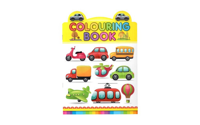 Coloring Book - Transportation