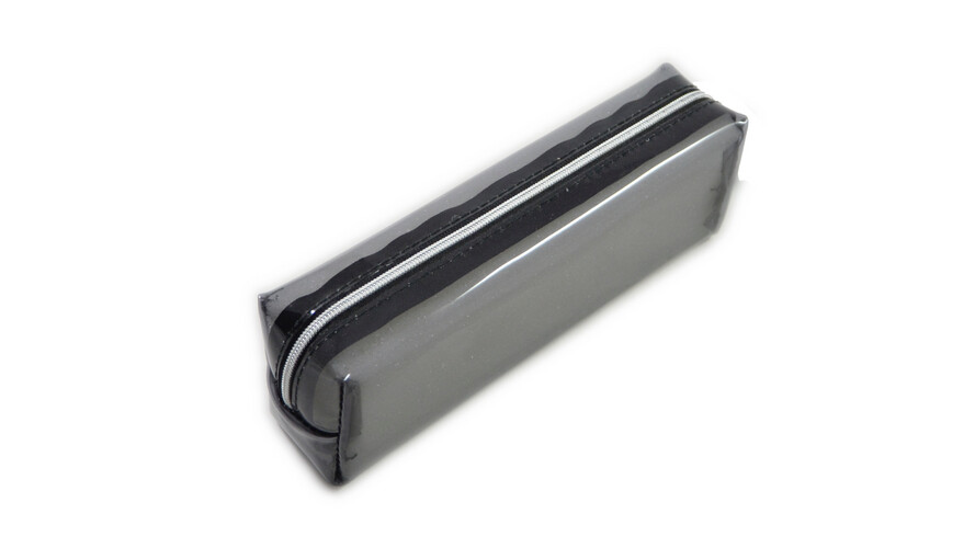 Happy Bunny - Neon Pencil Case - Grey