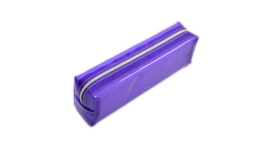 Happy Bunny - Neon Pencil Case - Purple