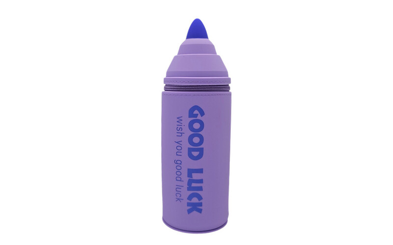 Silicon Pencil - Pencil Case - Purple