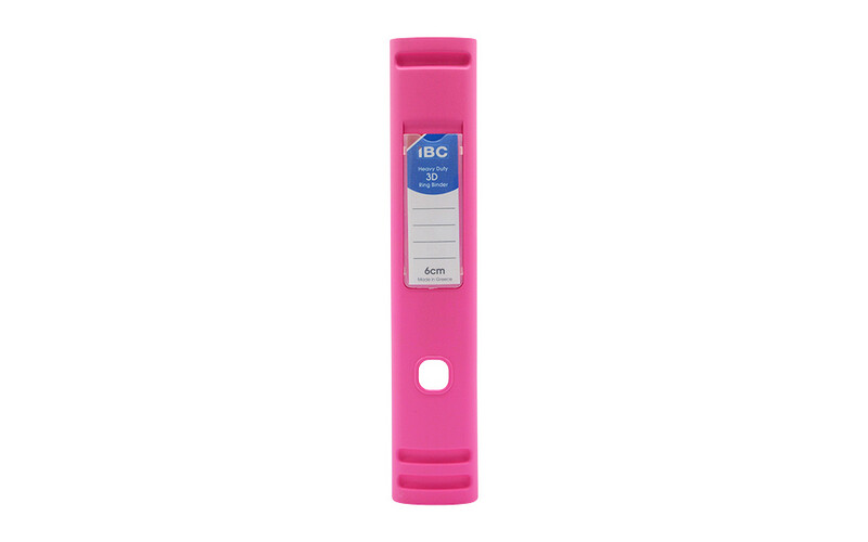 IBC - Binder File - 6 cm - 3 Rings Pink