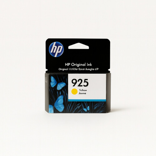 HP 925 Yellow Original Ink Cartridge.