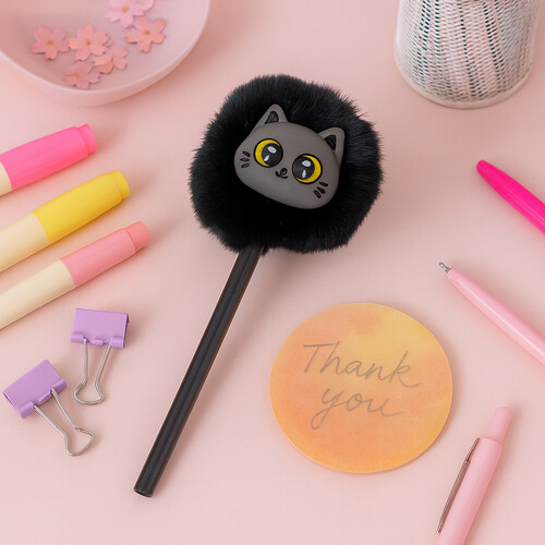Fur Pen - Black