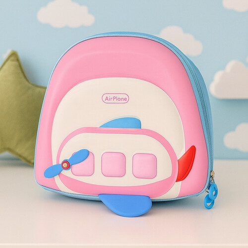 Kids Backpack - The Pink Airplane