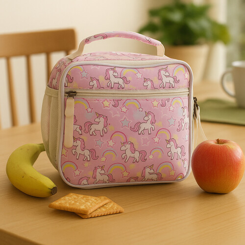 Lunch Bag - Unicorn - Pink
