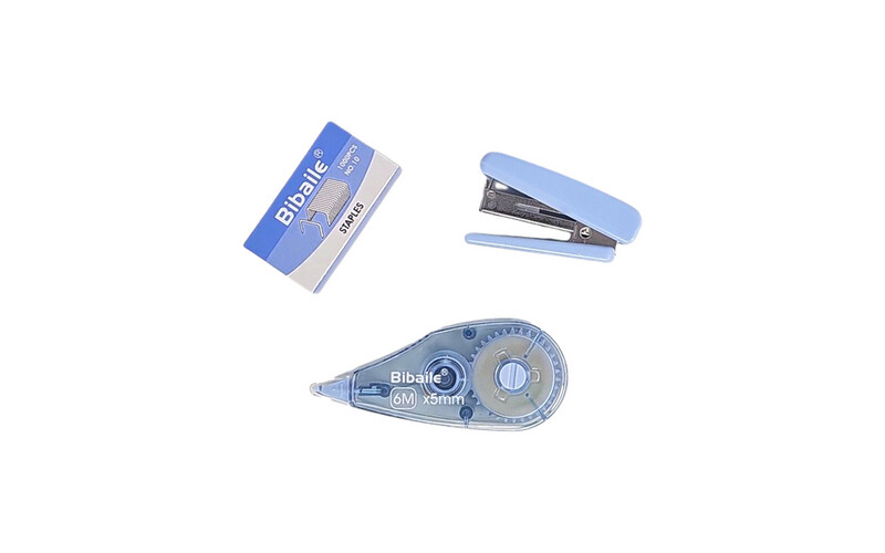Stapler No.10 + Corrector - Blue