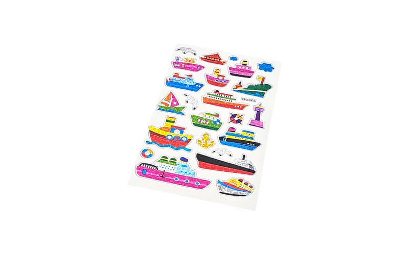 2D Stickers - Sships - 10 sheets