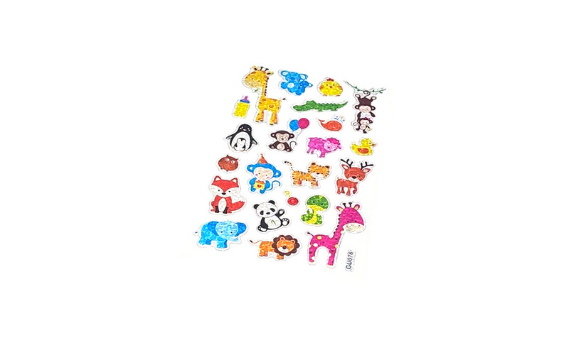ستيكرز 2D - حديقة الحيوان - ١٠ صفحات