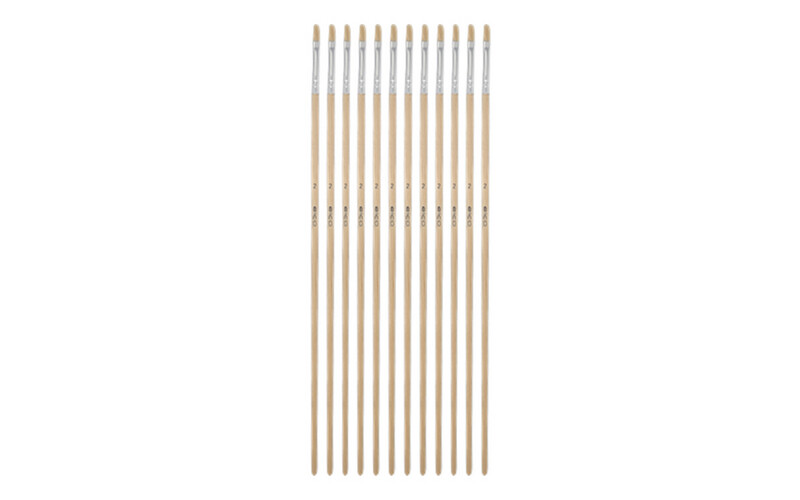 Picaso - No. 2 - Flat Shape - Long Handle - 12 Pieces