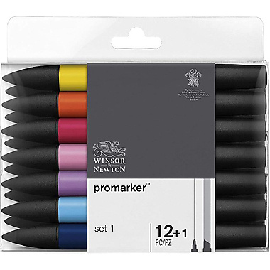 Winsor and Newton Promarker Brush 12+1.