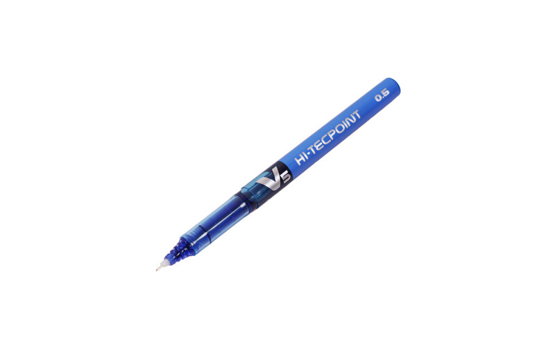 Pilot - Hi-Tecpoint V5 Grip - 0.5 mm - Blue