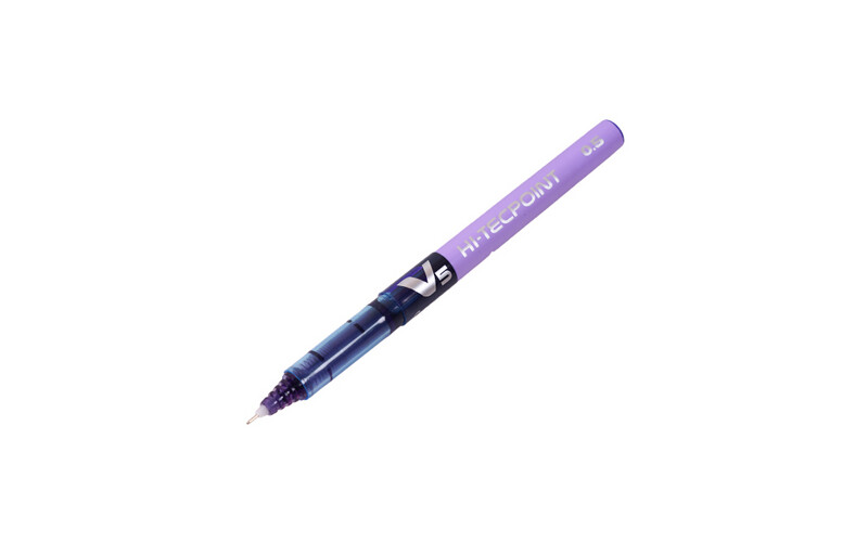 Pilot - Hi-Tecpoint V5 Grip - 0.5 mm - Violet