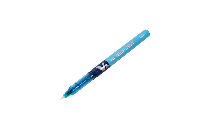 Pilot - Hi-Tecpoint V5 Grip - 0.5 mm - Light Blue