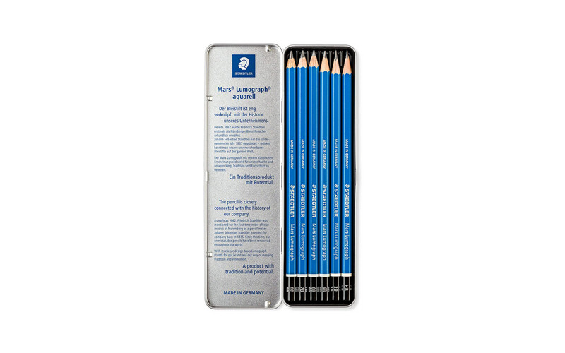 Staedtler - Mars Lumograph Drawing Pencil - Pack of 6