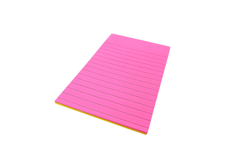 Lined Sticky Notes - 40 Sheets - 15 X 10 cm