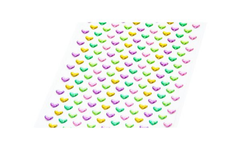 ستيكرز 3D - القلوب الملونة ٦٠