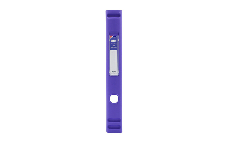IBC - Binder File - 4 cm - 4 Rings Purple