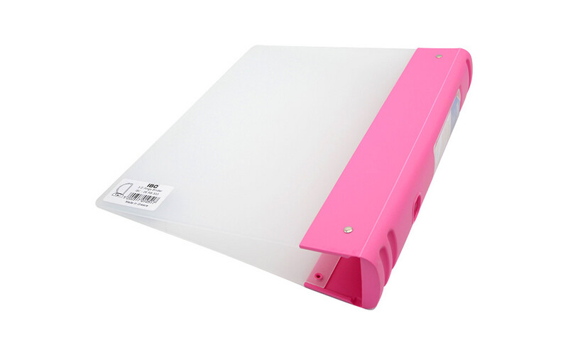 IBC - Binder File - 6 cm - 3 Rings Pink