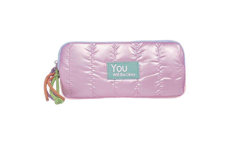 Spongy Pencil Case - Pink