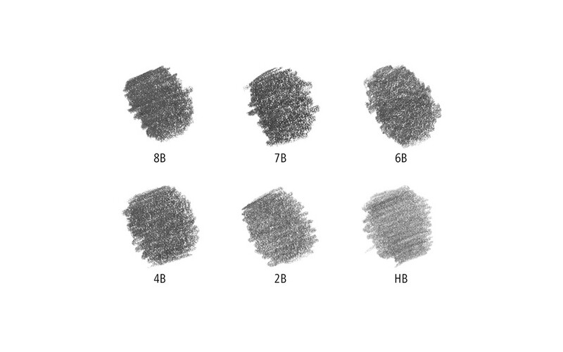 Staedtler - Mars Lumograph Drawing Pencil - Pack of 6