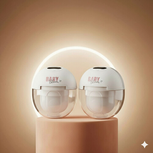 2pcs BabyBloom Smart Flow Breast Pump PRO ( 2 bag )