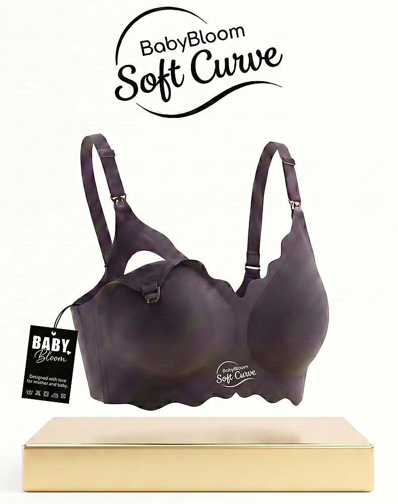 BabyBloom Soft Curve™ Breastfeeding Black