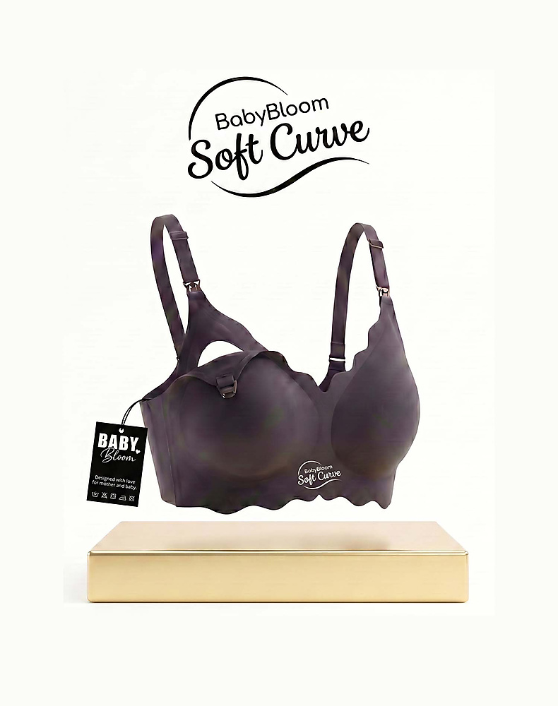 BabyBloom Soft Curve™ Breastfeeding Black