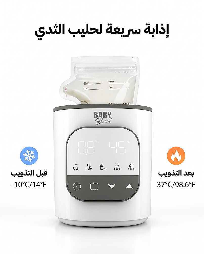 5-in-1 Breast Milk Bag & Baby Bottle Warmer