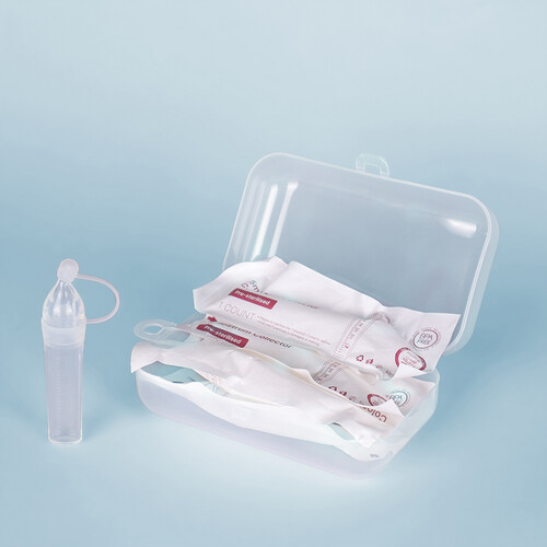 Bebefree Colostrum Collector Kit – 6pcs × 5ml – BPA-Free with Storage Case