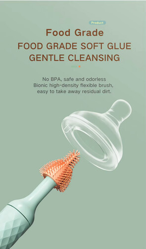 Wireless Electric Bottle Brush