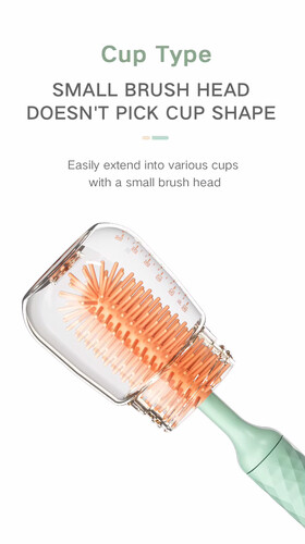 Wireless Electric Bottle Brush