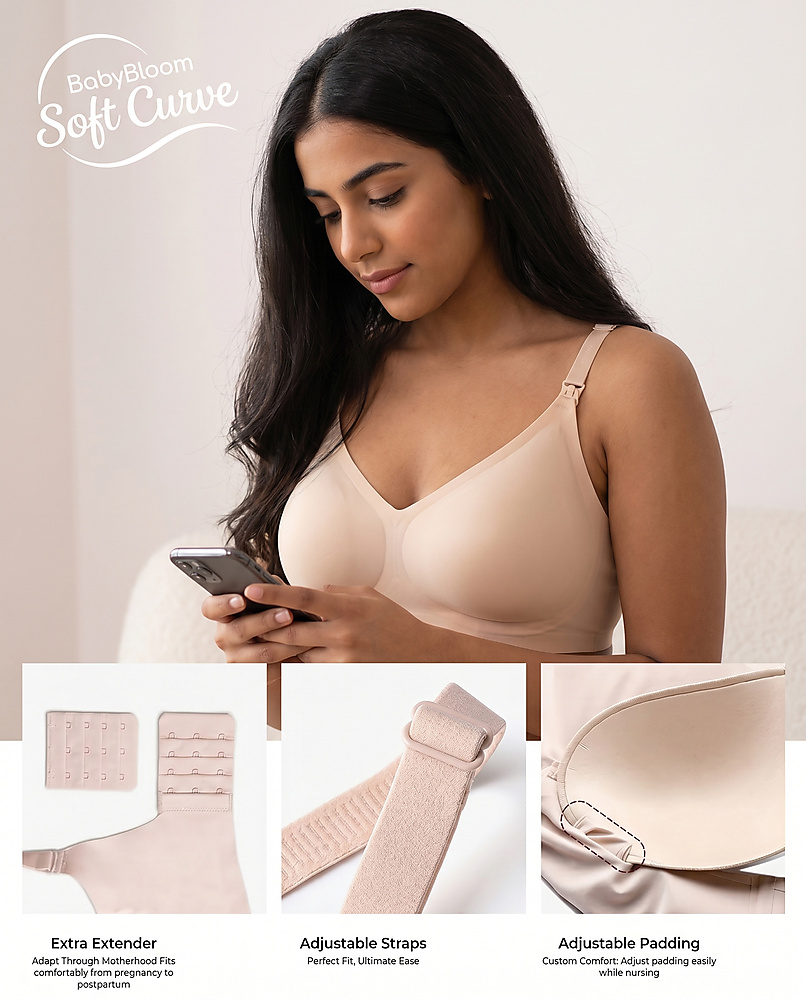 BabyBloom Soft Curve™ Breastfeeding Nude