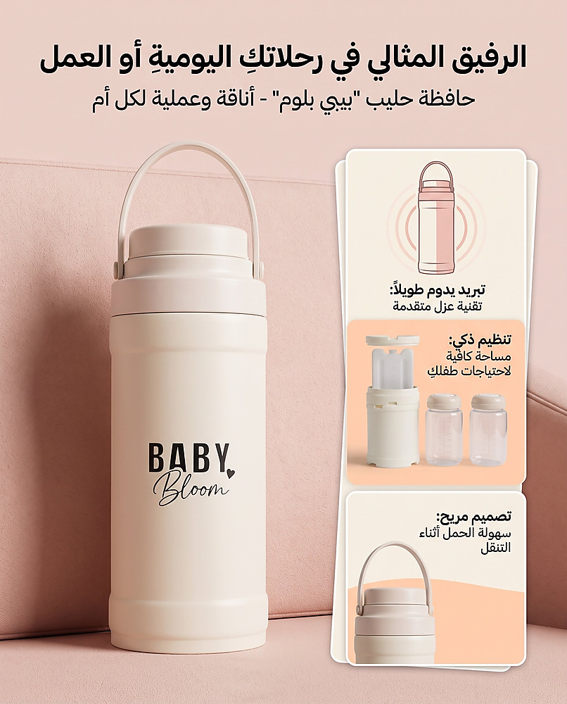BabyBloom XL Travel Breast Milk Cooler –1.5L