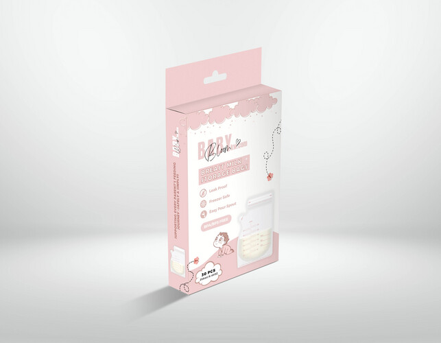 Baby Bloom Milk Storage Bags (30pcs – 250ml)