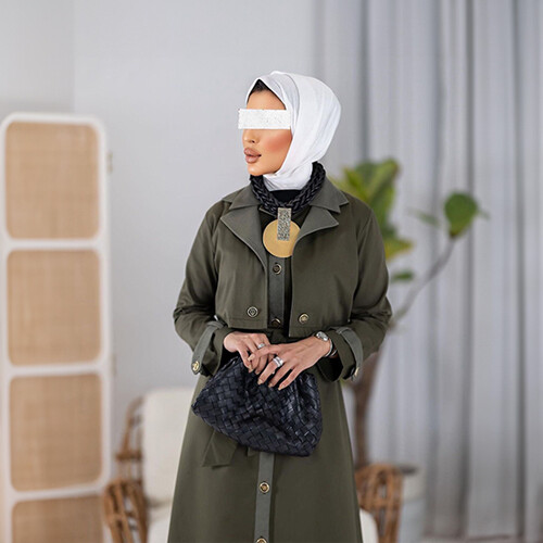 Crop jacket with dress