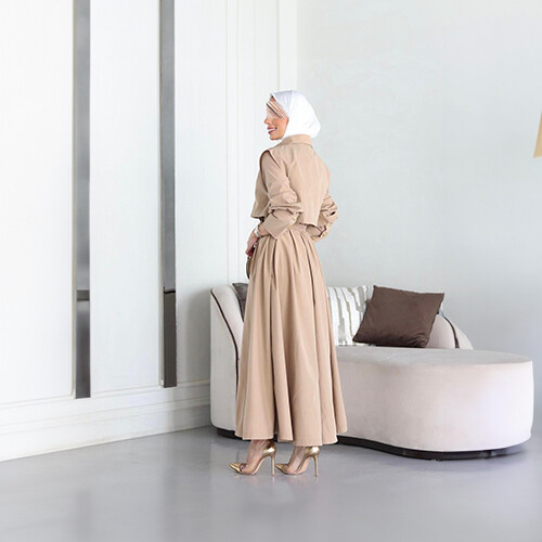Beige dress
